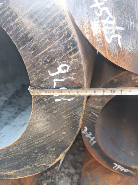45# 大口径特厚壁无缝钢管定尺切割下料｜液压设备核心基材，支持 Φ100-Φ500mm 口径定制