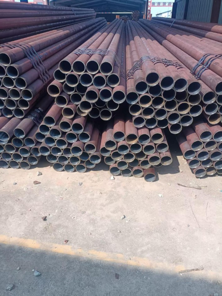 工程机械通用结构管:SAE1527无缝钢管定尺供应,适用于销轴、辊筒、支架等非高载部件